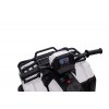Dětská elektrická čtyřkolka ATV bílá20