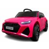 Audi RS6 GT elektromos autó rózsaszín színben EVA kerekekkel és távirányítóval