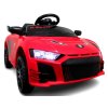 Cabrio A1 elektromos játékautó piros színben ringató funkcióval és pilótavezérléssel