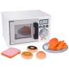 Dětská dřevěná mikrovlnná trouba s doplňky2