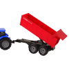 205316 2 zemedelsky traktor s privesem modry