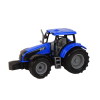 205316 3 zemedelsky traktor s privesem modry