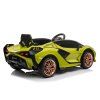 Dětské elektrické auto Lamborghini Sián zelené (8)