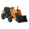 Dětský elektrický bagr JCB s lopatou žlutý04