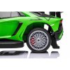 Dětské odrážedlo auto s vodící tyčí Lamborghini Aventador SV zelené13