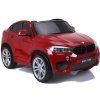 Elektrické autíčko BMW X6M lakované červené