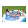 Nafukovací bazén s oknem a sedátky Bestway 270x198x51 cm2