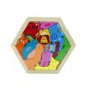 211249 drevene barevne puzzle zviratka 12 dilku