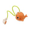 Fürdőjáték bálna 3 tartozékkal, narancssárga