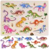 Fa puzzle dinoszauruszok 11 puzzle darab