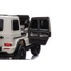Elektromos autó Mercedes G63 XXL 4x200W 24V MP4 fehér