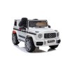 Elektromos autó Mercedes G63 AMG 4x4 EVA kerekek fehér