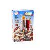 220426 2 stavebnice kosmicka raketa a vozidla 6v1 1000 dilu