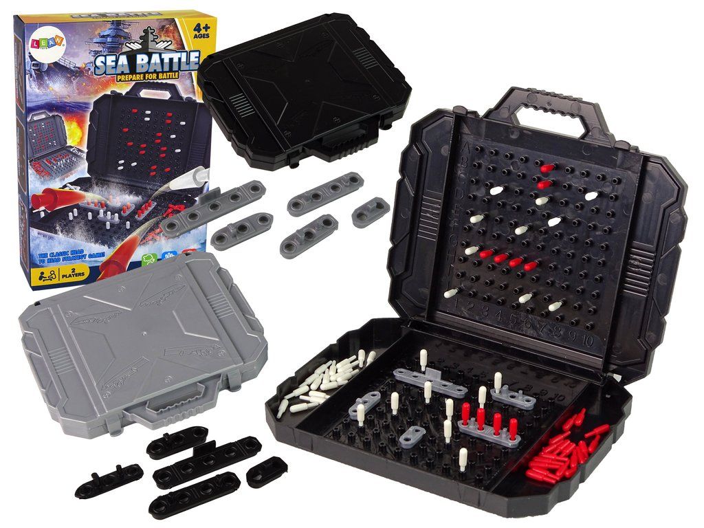 Gioco strategico di battaglia navale in valigetta