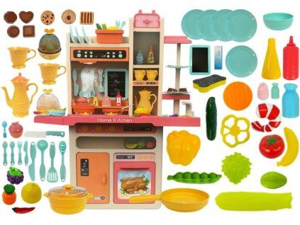 Cucina per bambini con accessori ed effetti