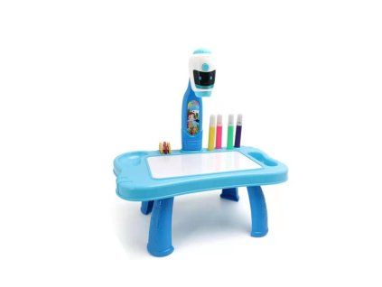 Proiettore per disegnare con accessori blu