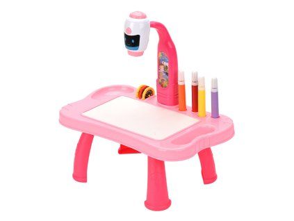 Proiettore per disegno con accessori rosa