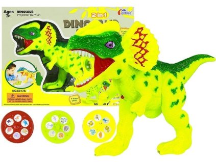 Projektor na kreslení dinosauři 2v1
