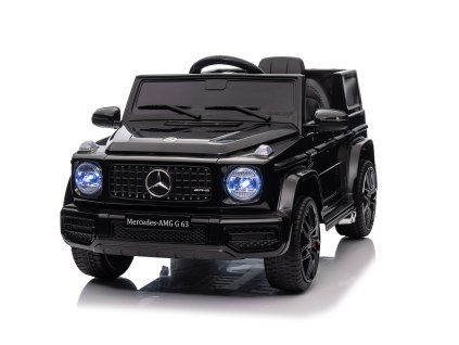 Auto elettrico per bambini Mercedes Benz G63 cabrio nero