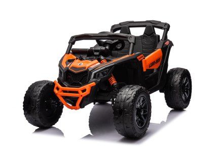 Auto elettrico Buggy Maverick Can-Am 24V 4x200W CA003 arancione