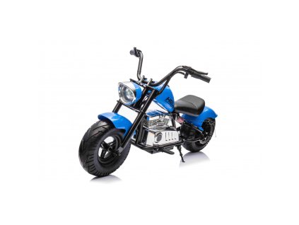 Dětská elektrická motorka Chopper Warrior 36V modrá1