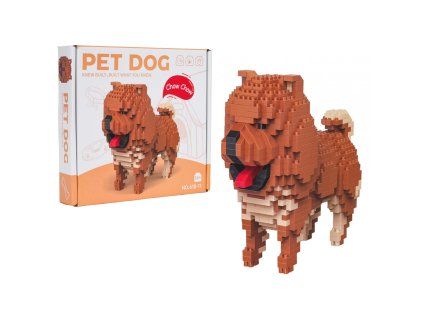 258614 2 stavebnice pejsek chow chow 800 dilku