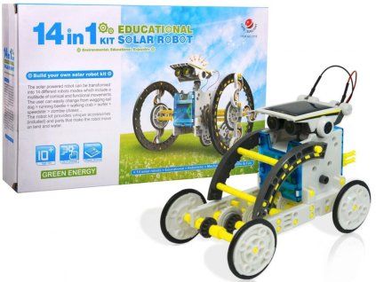 Kit robotico solare educativo 14 in 1