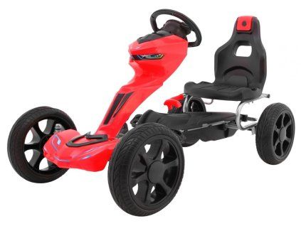 Go-kart per bambini Grand Ride rossa