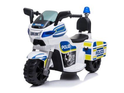 Moto della polizia - bianca