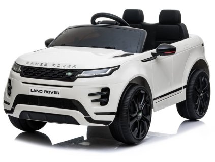 dětské elektrické autíčko range rover evvoque bílé (5)