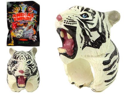 Anello per bambini con tigre bianca