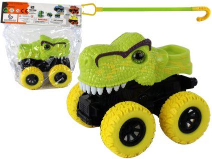Auto fuoristrada Tyrannosaurus Rex verde