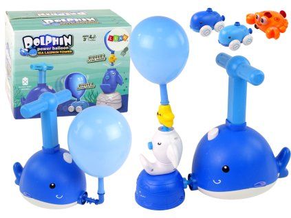 Lanciacars con palloncini gonfiabili Pesciolini