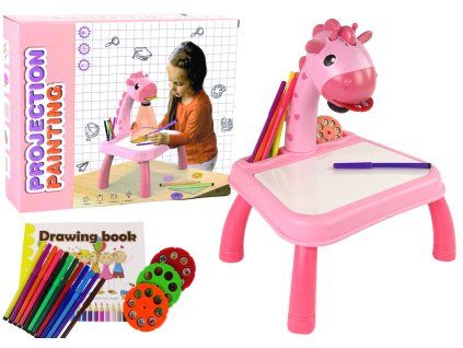 Proiettore per bambini rosa per dipingere
