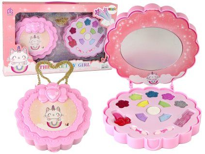 Set di trucchi per bambini con unicorno rosa