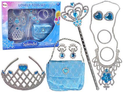 Set per Principessa con accessori blu