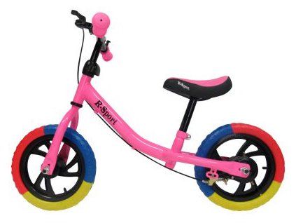 Dětské odrážedlo R6 12'' růžové