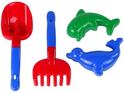 Set di accessori per la sabbiera 4 pezzi