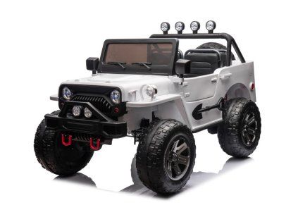 Auto elettrico JH-102 2x24V 4x4 bianco