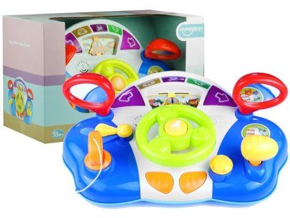 Volante interattivo per bambini con suoni