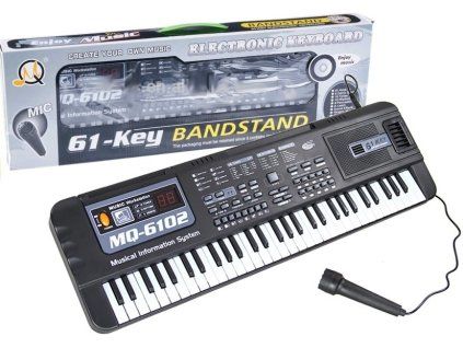 Keyboard MQ-6102 con microfono 61 tasti