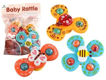 Giocattolo sensoriale Spinner con ventose 3 tipi