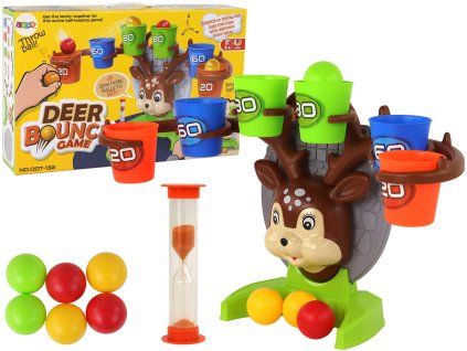 Gioco di lancio della palla a bersaglio Cervo