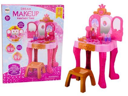 Toilette per bambini con sensore gestuale e accessori rosa