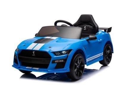 Auto elettrico Ford Mustang GT500 Shelby blu