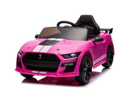 Auto elettrico Ford Mustang GT500 Shelby rosa