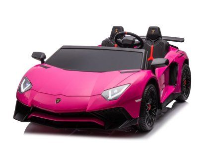 Auto elettrico Lamborghini XXL 24V A8803 rosa