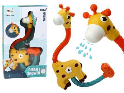 Giocattolo da bagno doccia giraffa gialla