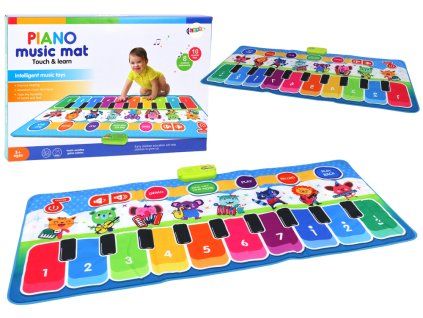 Tappeto musicale interattivo con strumenti educativi e suoni