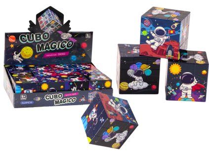 Cubo magico puzzle educativo spazio gioco logico
